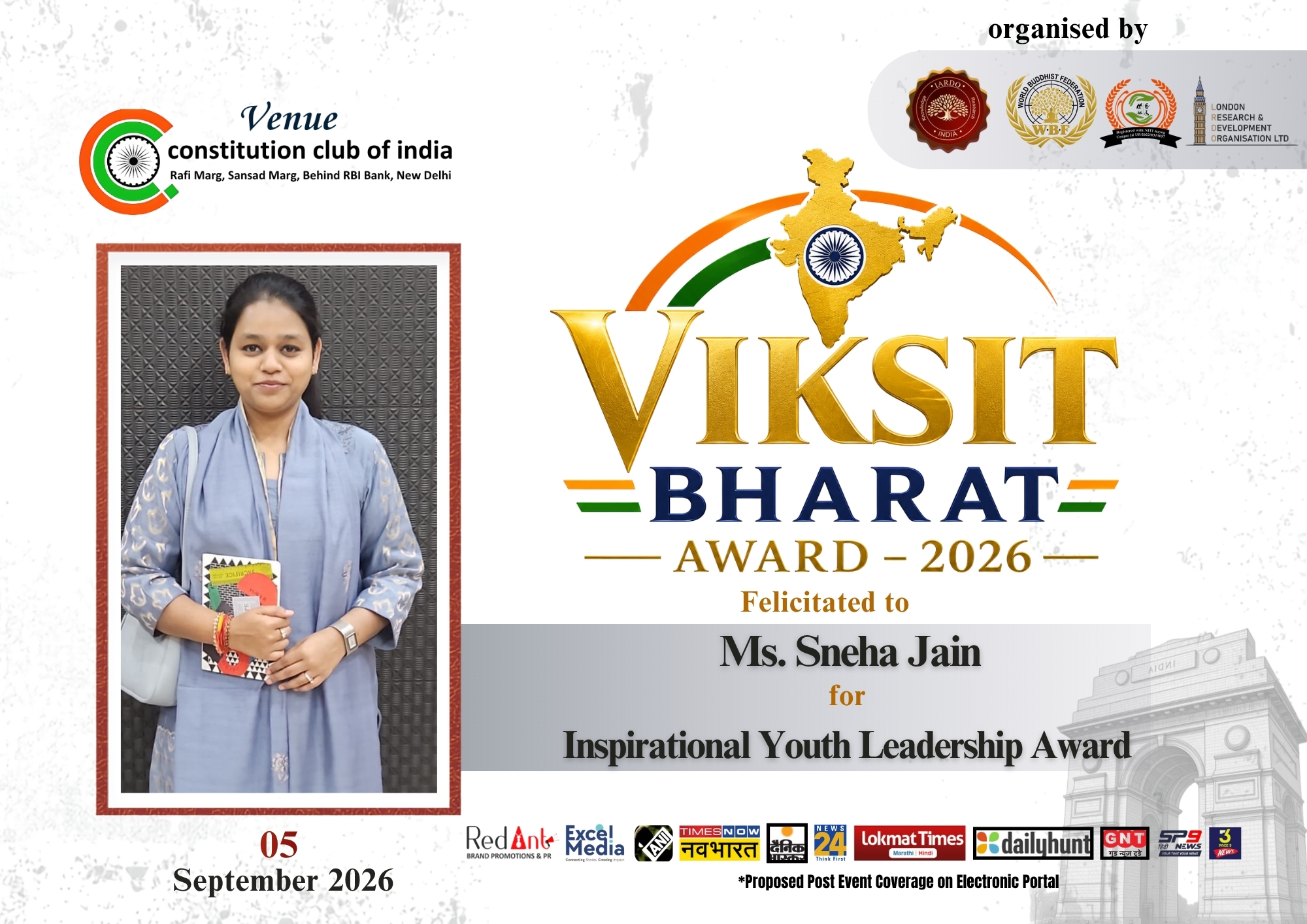 Ms. Sneha Jain